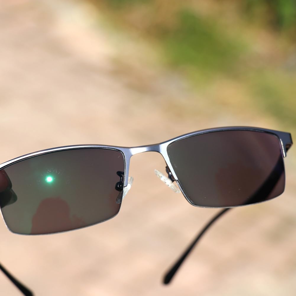 JIETIAN Lente Fotocromática para Hombre HD Outdoor, 1.56 Gafas de Sol con Lentes de Resina asférica/Protección UV,02,+1.75
