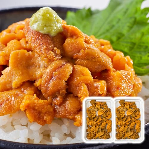 【御膳の達人】訳あり 無添加 生ウニ 200g 100g×2パック 冷凍 天然 ミョウバン不使用 海鮮丼 うに丼 雲丹 刺身