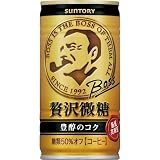サントリーフーズ ボス 贅沢微糖 185g×60缶