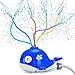 Produktbild WEDNOK Wal Wassersprinkler für Kinder Garten Wasserspielzeug Outdoor Rasen Wasser Spielzeug Sommer Rasensprenger Wasserspiele Draußen Gartenspielzeug für ab 3 Jahre Jungen und Mädchen