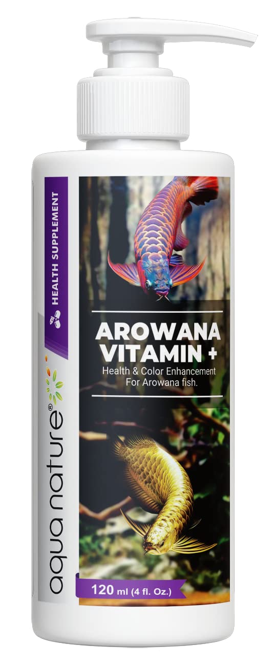 AquaNature Arowana Vitamin+ Health & Color Enhancement for Arowana Fish. (120ml) (B09W9S2X45) Amazon Price History, Amazon Price Tracker