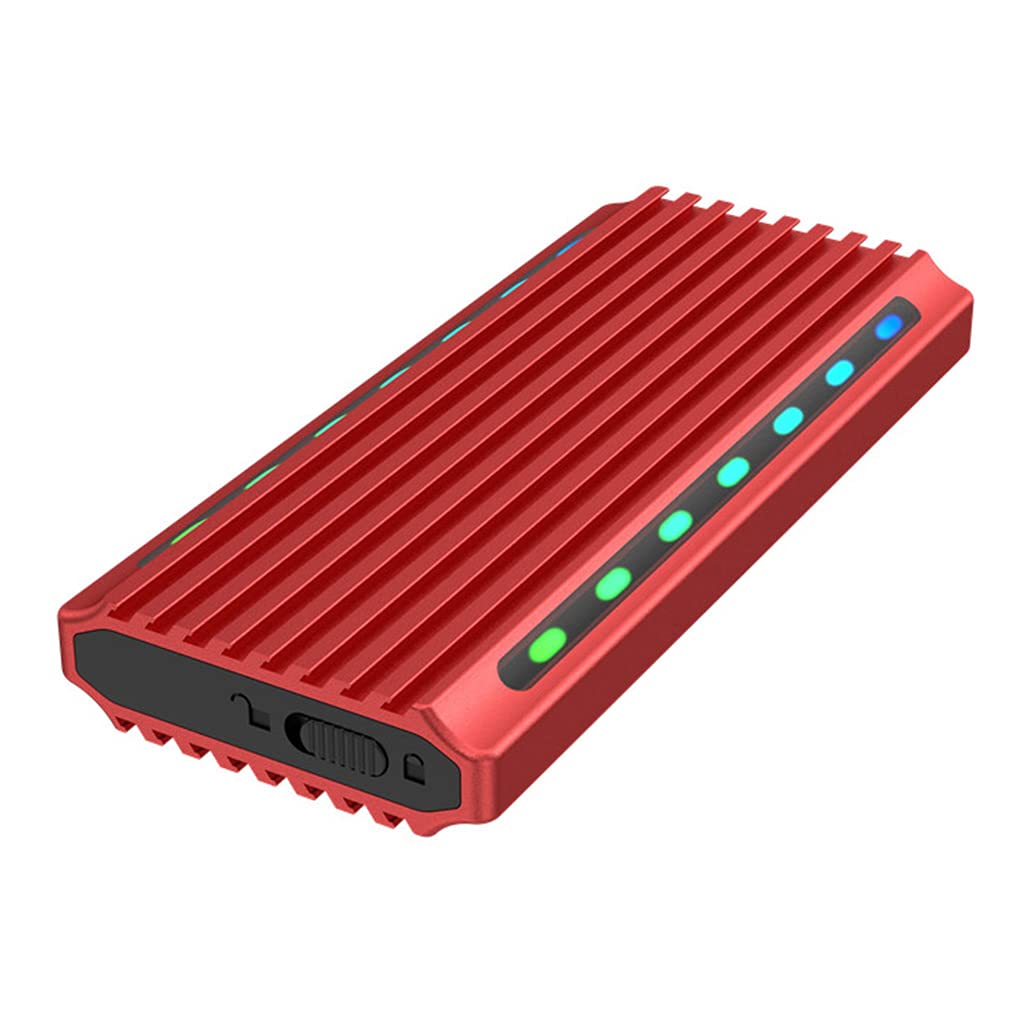 Obudowa dysku twardego USB 3.1 do M.2 Nvme/PCIe ultraszybka 10 Gb/s do skrzynki o pojemności 2 TB