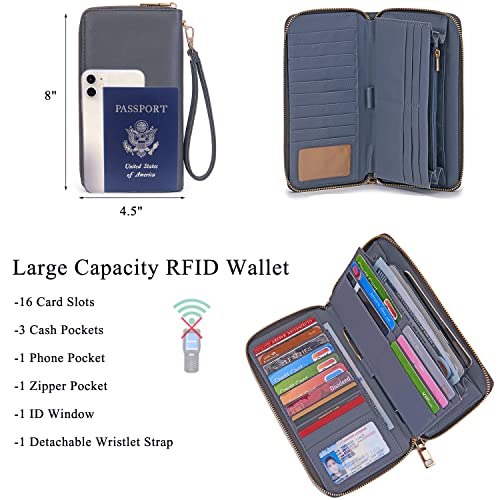 Large Crossbody Bags Ladies Shoulder Handbags Purse and Wallet Set for Women Totes Hobo Purses2