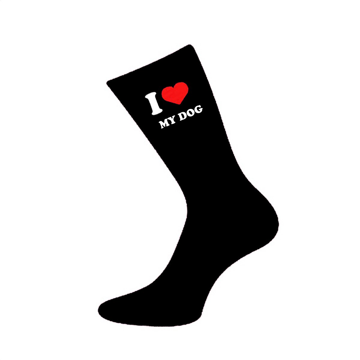 I Love Design Socks Large Mens UK Size 6-12 EUR 39-46