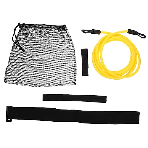 Entrenador de natación con cuerda de resistencia y cinturón miniatura 1