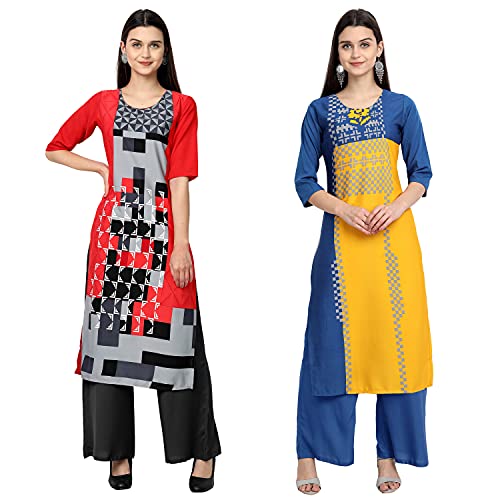 Image of Women's Crepe Regular Kurta