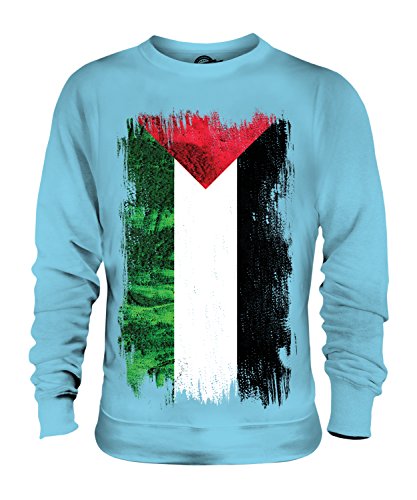 Sweat-shirt Palästina Drapeau Grunge Candymix confortable et durable