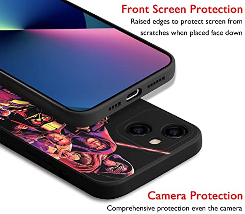 Fit For Iphone 13 Case (6.1 Inches) Soft Tpu Full Camera Protection Cases With Customized Pattern Printed (29-Wars-Characters) #TOP2