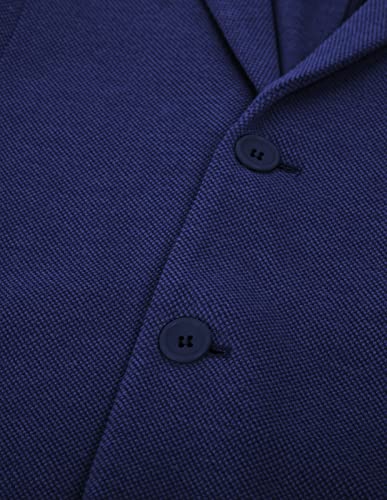 Image of PJ PAUL JONES Men's Casual Knit Blazer Suit Jackets Two Button Lightweight Unlined Sport Coat