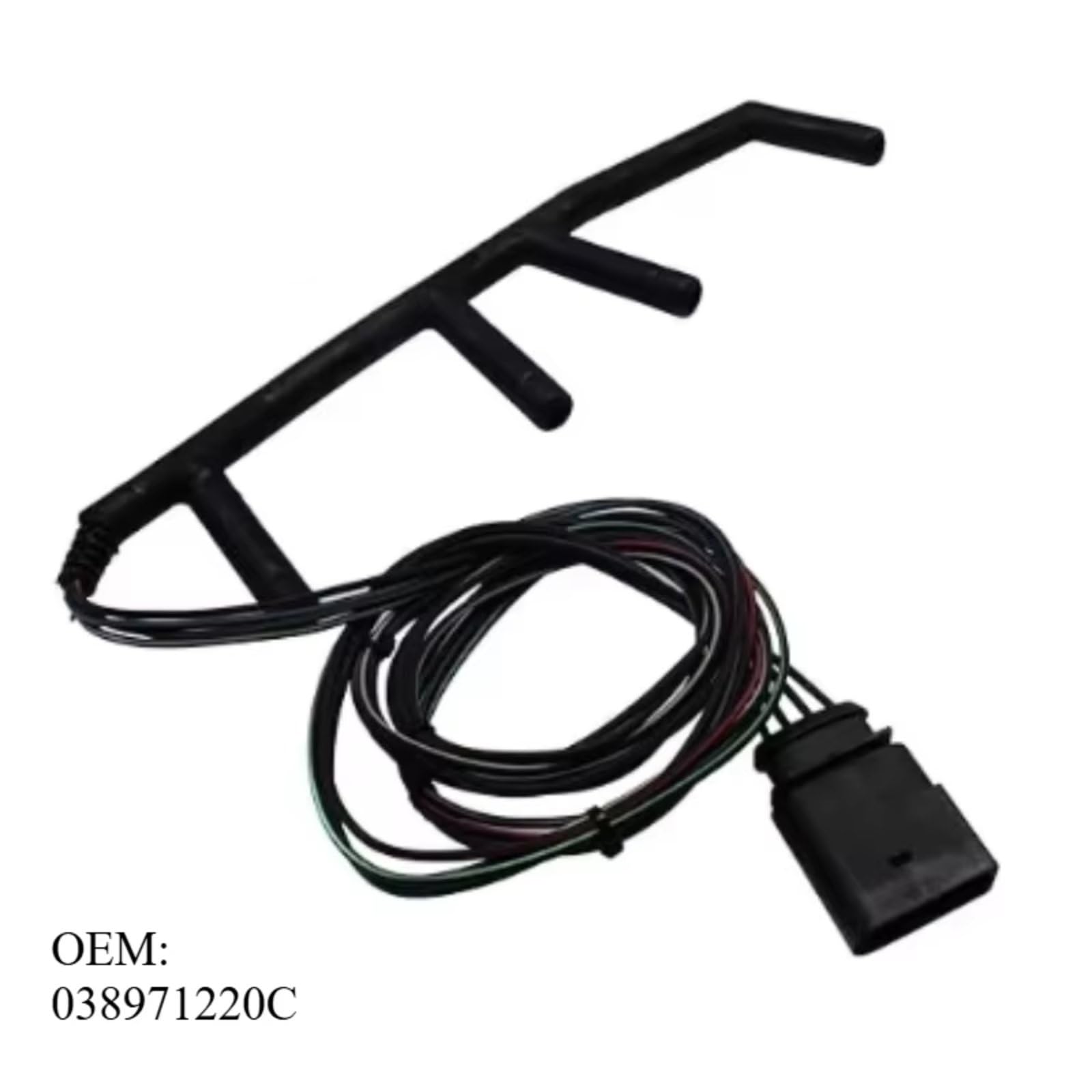 Compatibile Con Per Golf Per TDI Per Jetta 1.9L 2002 2003 2004 Auto 4 Fili Olio Greggio Candeletta Cablaggio OEM: 038971220C Cablaggio candelette