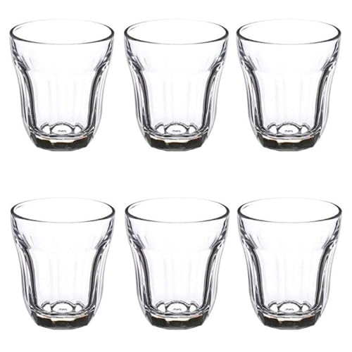 Secret de Gourmet - Lot de 6 Verres à Thé Baroque 10cl Transparent