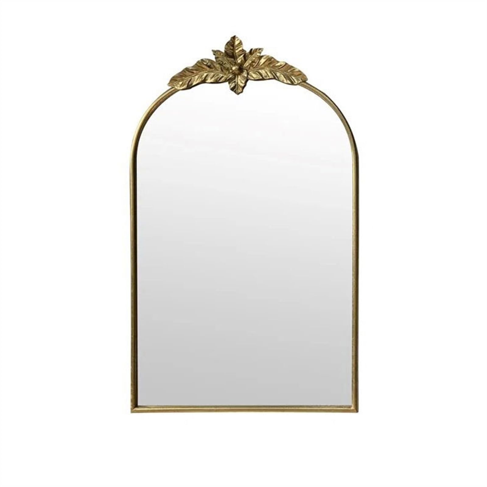 LJHFG63KUYT Vanity Mirror European Vintage Gold Decorative Mirror Makeup Desktop American Wall-mounted Wall Bust Household Personal