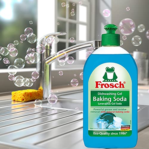 Image of Frosch Baking Soda Dishwashing Gel - 500 g (Pack of 2)
