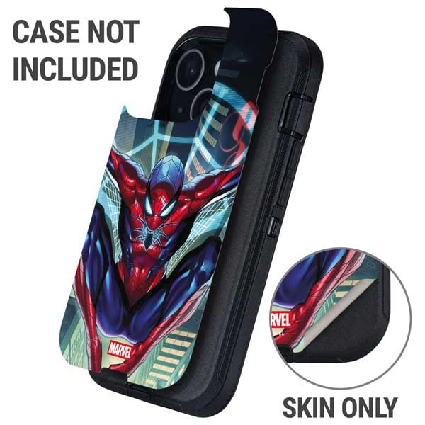 Skinit Decal Phone Skin Compatible with Galaxy J3 - Officially Licensed Marvel Black Widow Widowmaker Design