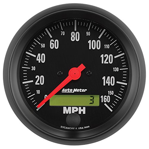 Image of Auto Meter 2688 Z-Series 3-3 /8 inch Electric Speedometer (0-160 MPH, 85.7mm)