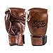 Boxhandschuh Danger Thai Legend | Leder | brauner Retro-Look - Produktfarbe: Braun/Produktgröße: 10OZ