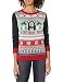 Ugly Christmas Sweater Women's Mrs. Claus Head Shot