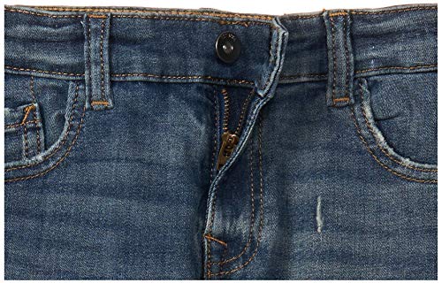 Image of Marks & Spencer Boys Light Wash High Rise Regular Fit Jeans