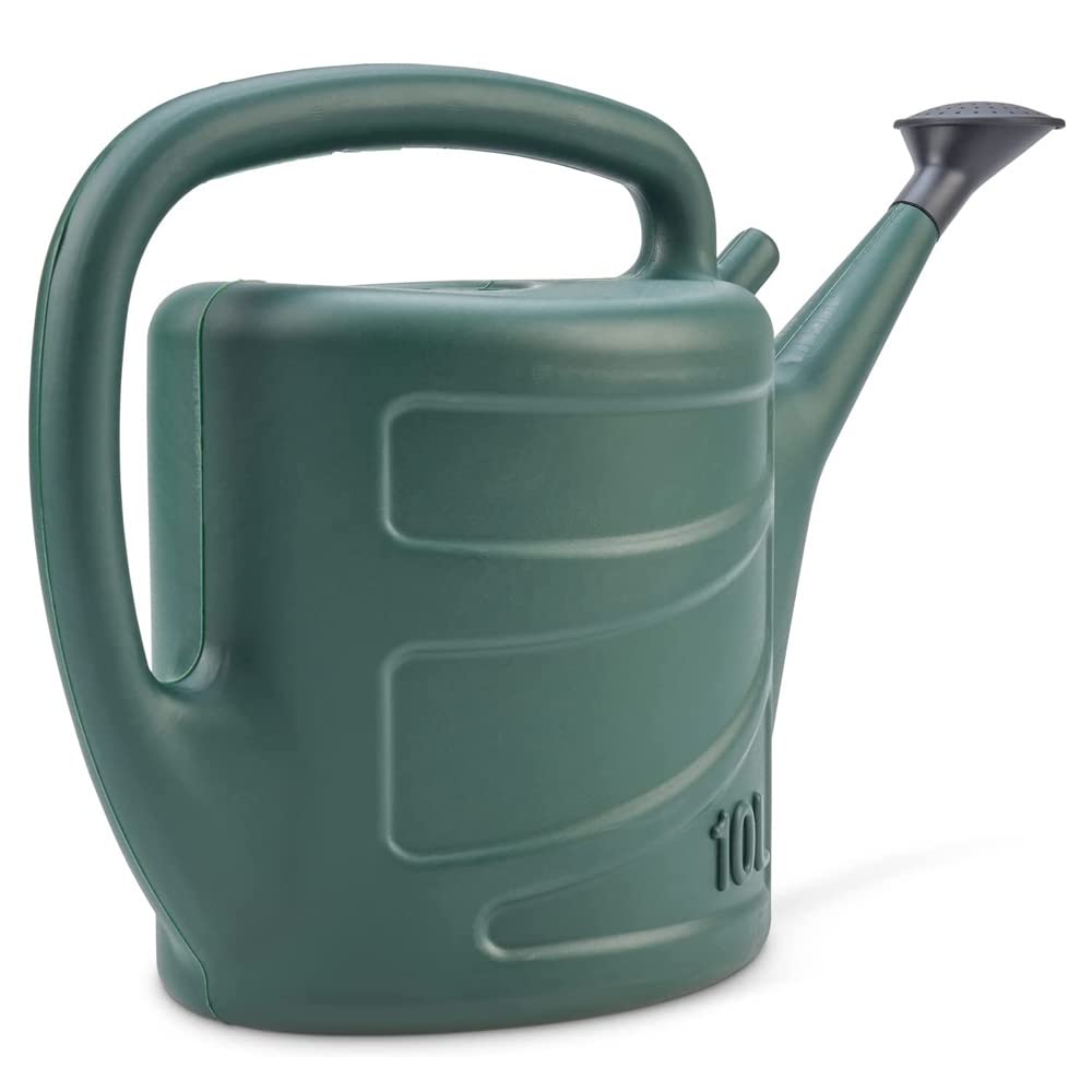 ACCURATE Watering Can comes complete with sprinkler rose and is ideal for light watering around your garden.-GREEN — image 1