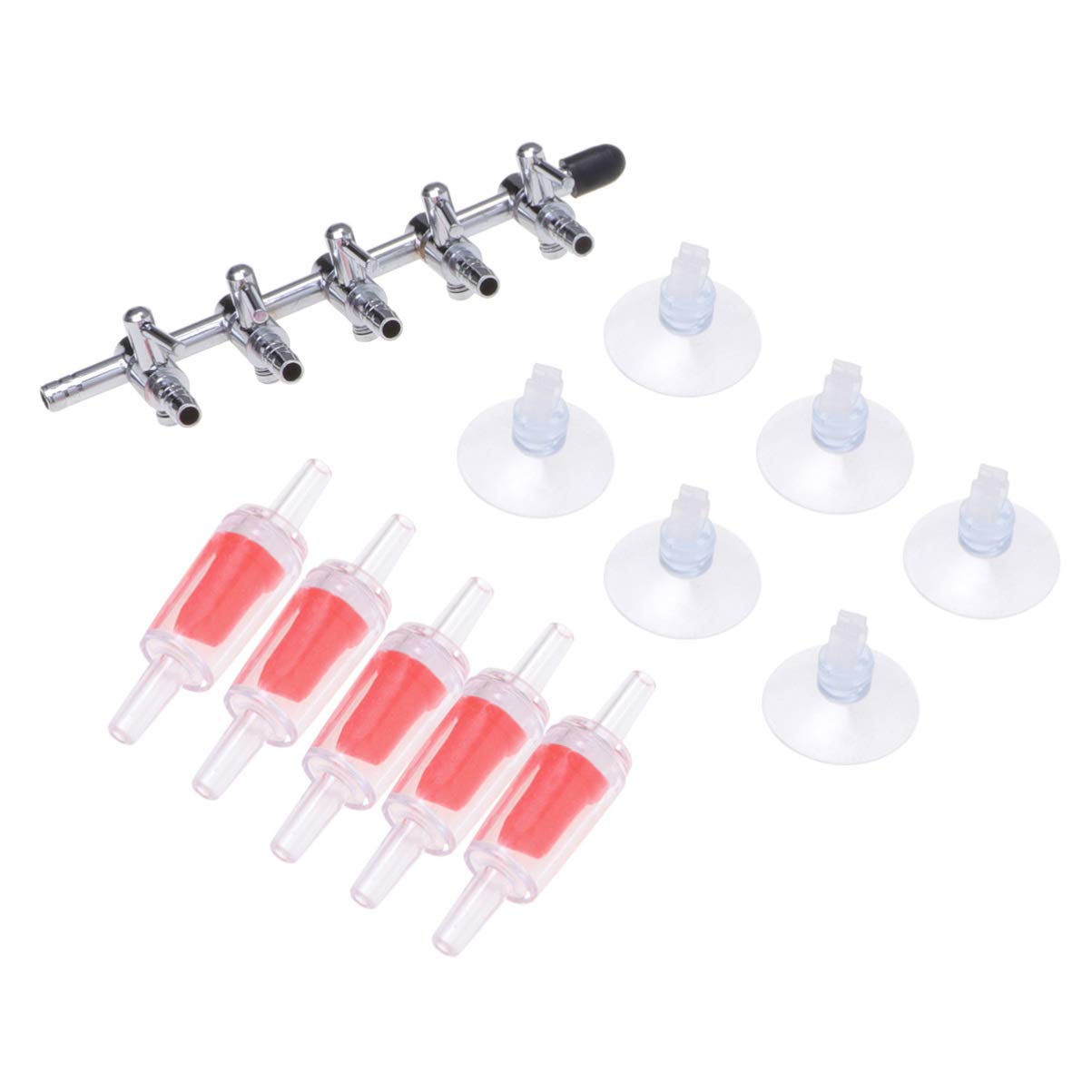 Buy POPETPOP 5Way Aquarium Air Flow Control Lever Valve Distributor