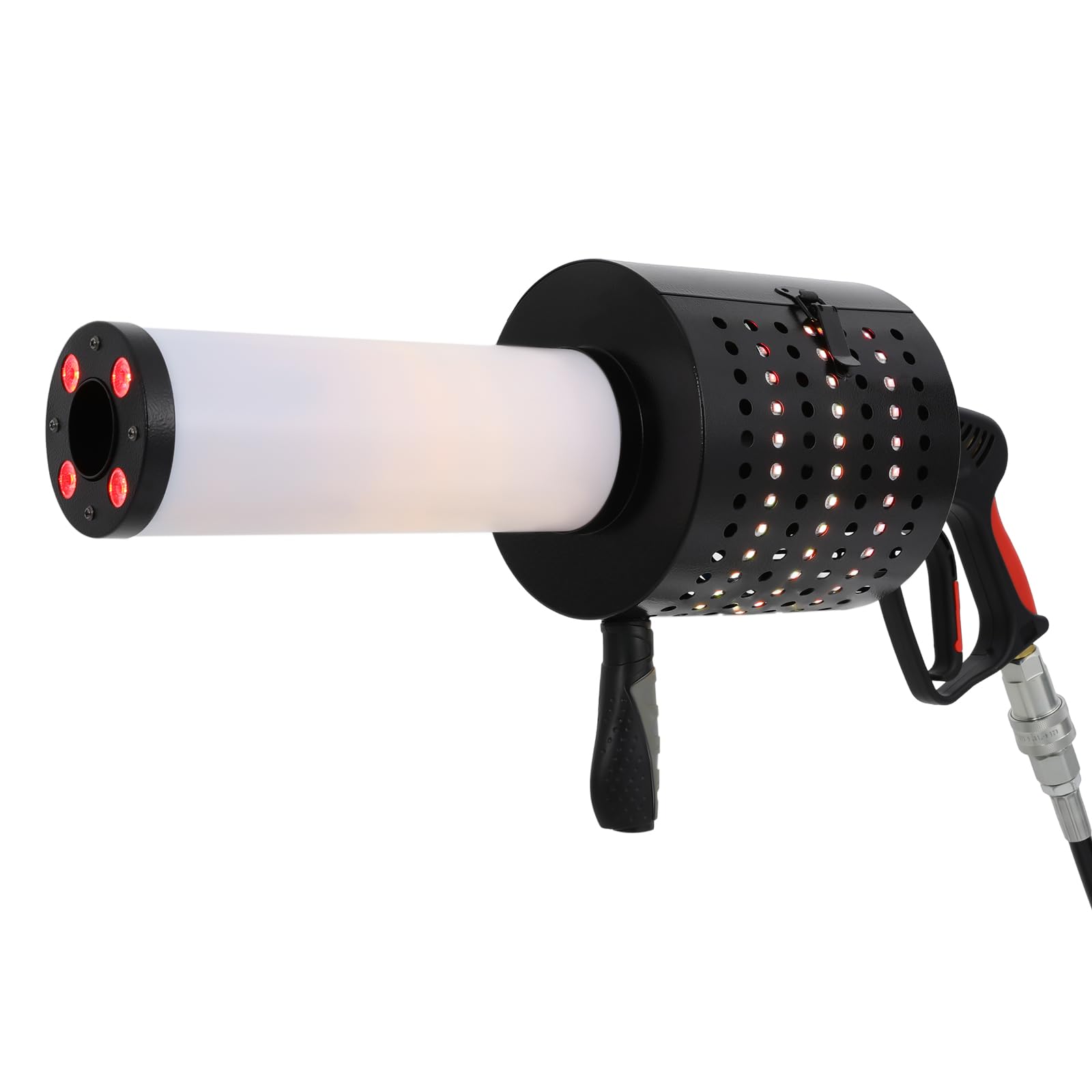 CO2 Party Gun DJ Cannone Pistola con trachea da 3 m LED Jet Machine per feste club palcoscenico