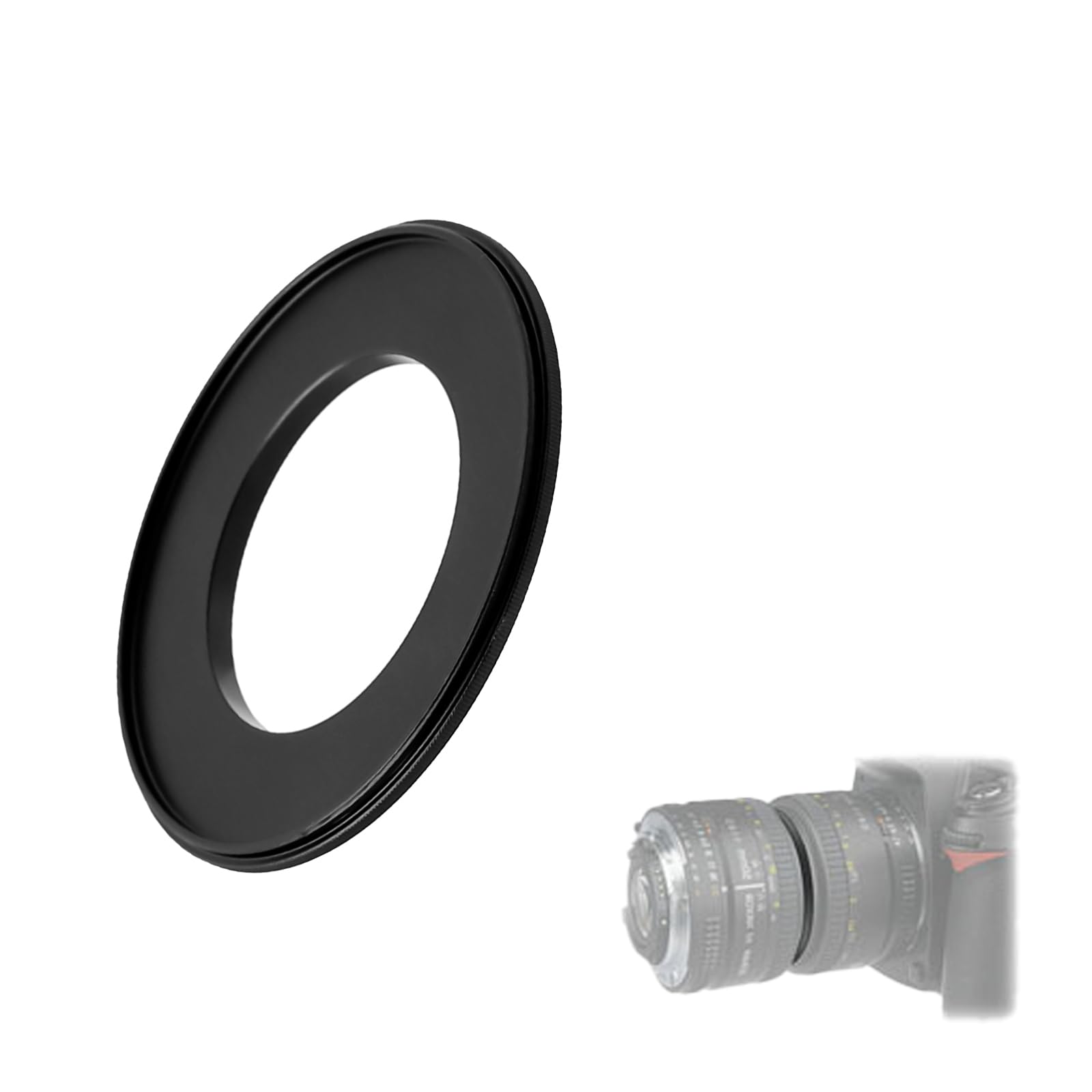 Aluminum Male to Male Lens Adapter Ring for Macro Photography 52-52mm,52-55mm,52-58mm,52-62mm,52-67mm,52-72mm,52-77mm,52-82mm (52-82mm)-image-25