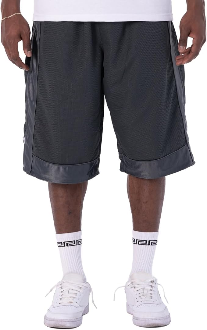 Pro Club Men's Heavyweight Mesh Basketball Shorts