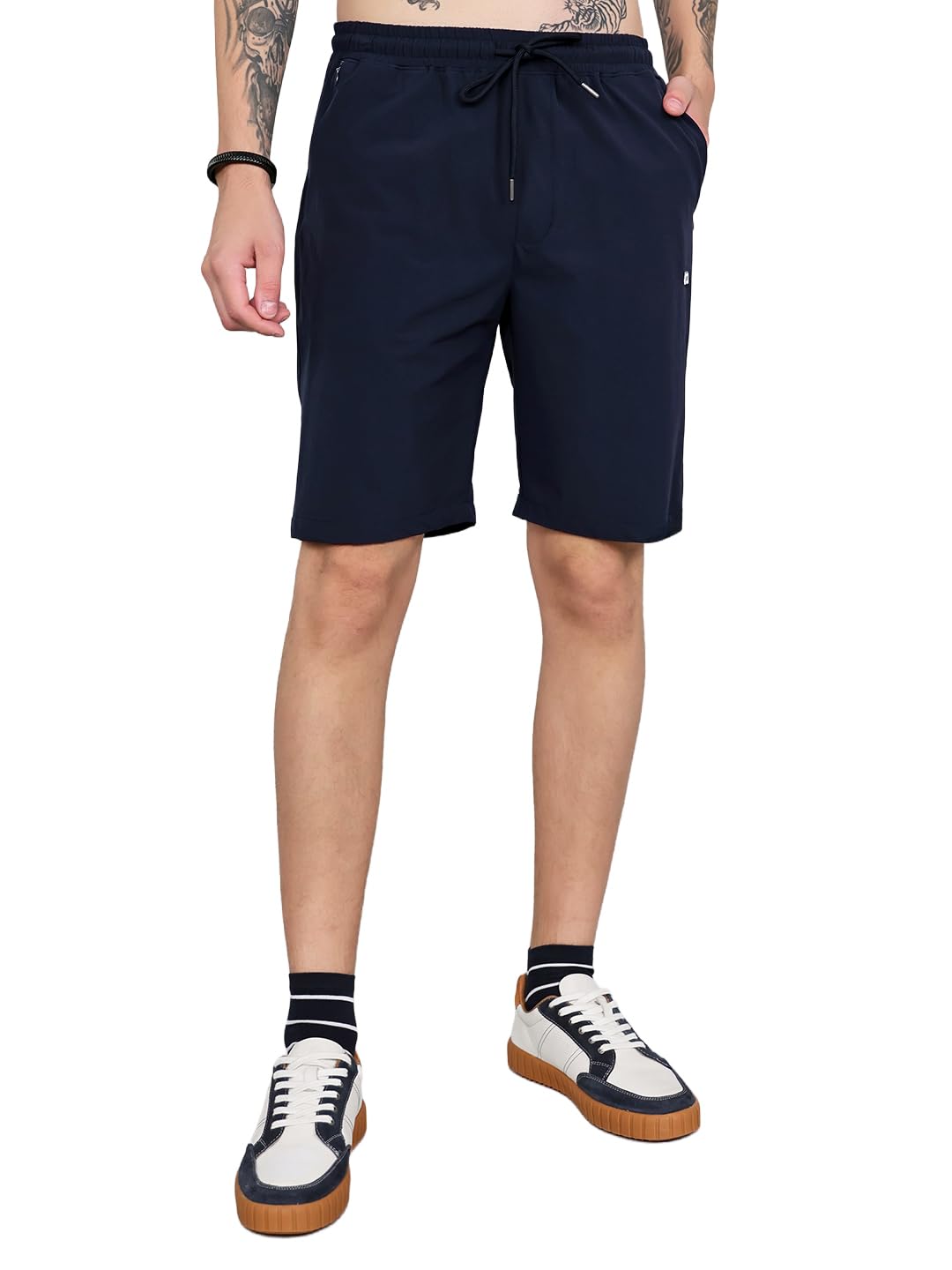 monte carlo Mens Regular Fit Solid Short|Mid Rise, Drawstring Waist & Side Pockets | Casual Short for Men (Pack of 1)-picture-27