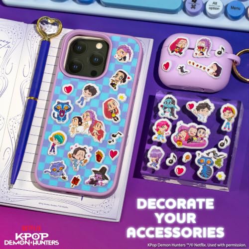 Image of Horizon Group USA Puffy Stickers, Kpop Demon Hunters, 46 Pieces