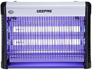 Geepas Fly and Insect Killer | Powerful Fly Zapper 20W UV Light | Electric Indoor Bug Zapper Insect Killer Fly Trapper Fly Swatter | Zap Kill Catch Trap Flying Insects Mosquito Wasp, 80 Feet