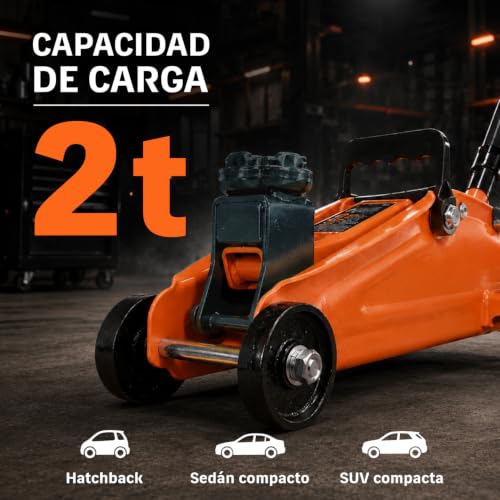 Gato hidráulico de 2 toneladas 2 gato hidraulico de 2 toneladas marca TRUPER (2)
