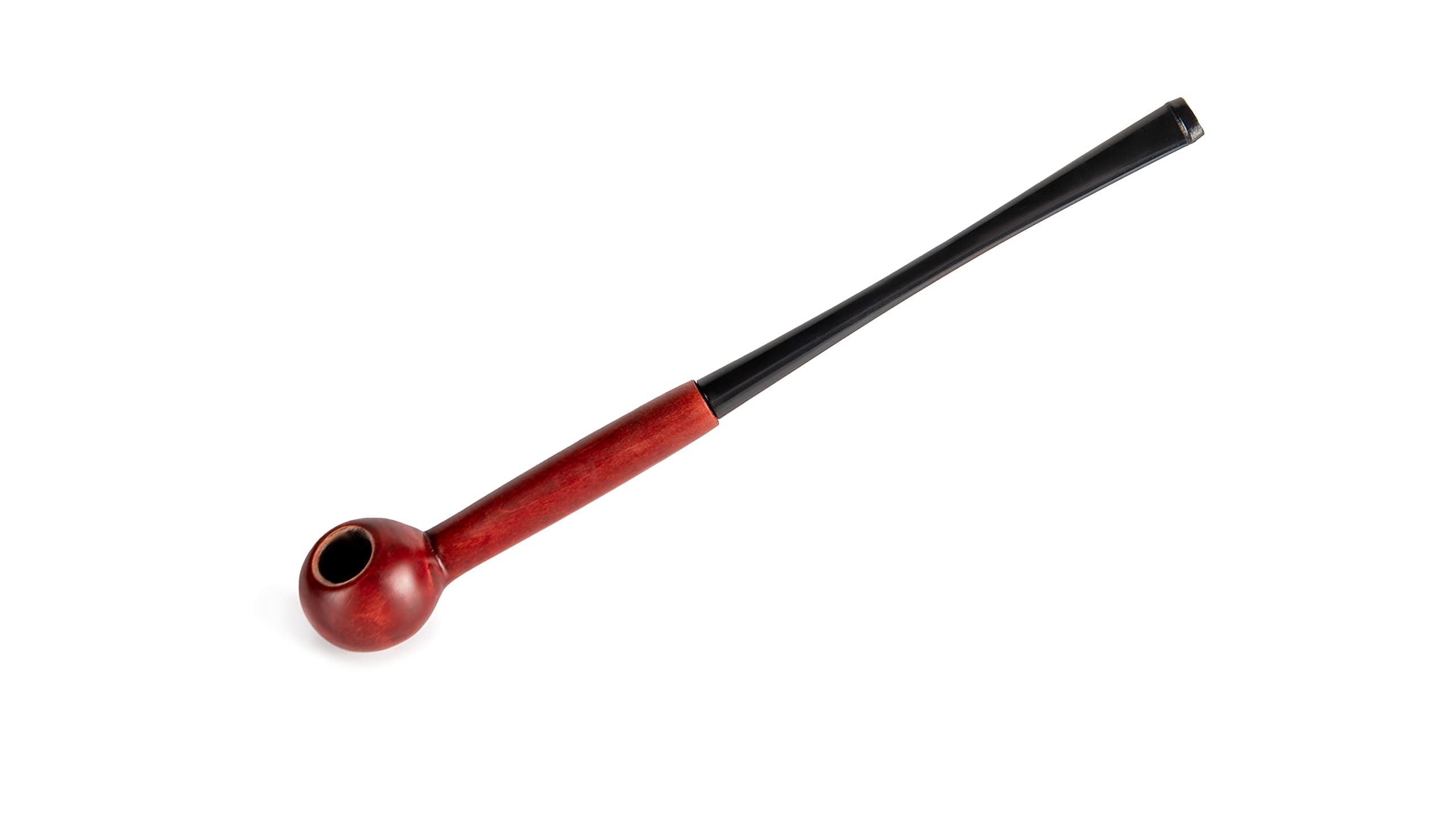 Dr. Watson - Tobacco Pipe, Churchwarden shape, Mini Series, Handcrafted from Natural Wood