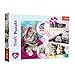 Trefl, Puzzle, Niedliche Katzen, 160 Teile, für Kinder ab 6 Jahren