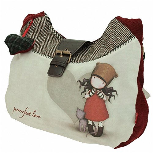 Santoro Gorjuss Slouchy Bag - Purrrrrfect Love 221PR