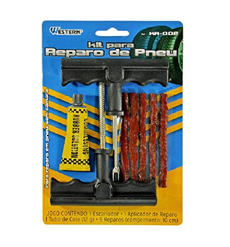 Kit De Reparo Para Pneu 8 Peças Kr 002 Western