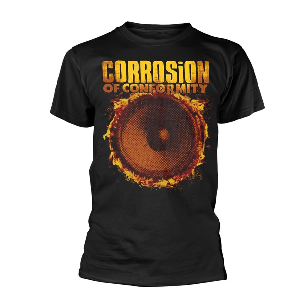 Plastic Head Unisex Black Corrosion Of Conformity 'Deliverance' T-Shirt (Uk, Alpha, L, Regular, Regular, )