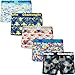 BestSale247 5er Pack Damen Mädchen Boxershorts Unterwäsche Unterhosen Hipsters Panties aus super weicher Baumwolle (5er Pack/Farbenmix 8807, M)