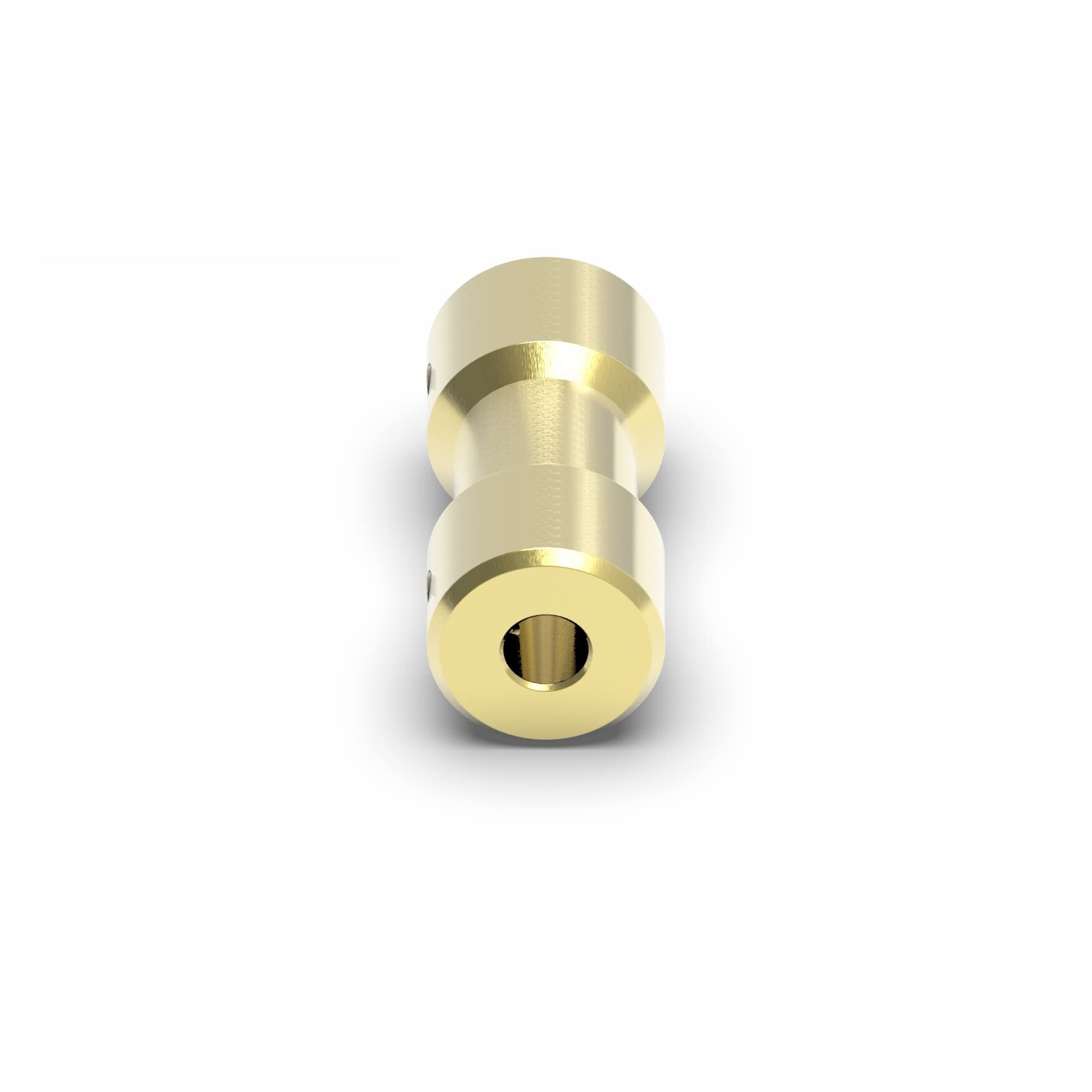Wellenkupplung 2 Stück D9L20 2 mm/2,3 mm/3 mm/3,17 mm/4 mm/5 mm/6 mm Messing Flexible Motorwellenkupplung Kupplung Motorübertragungsstecker Wellenkupplung Verbinder (Größe : 2.3mm to 2.3mm)