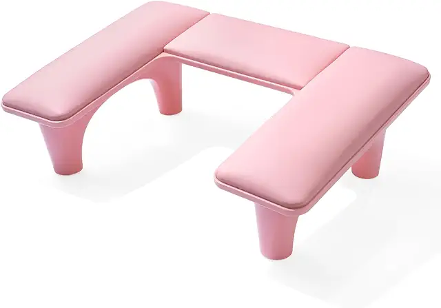 Yokilly U-Shaped Nail Hand Rest - Ergonomic Armsteun Nagels for Salon & Home Use