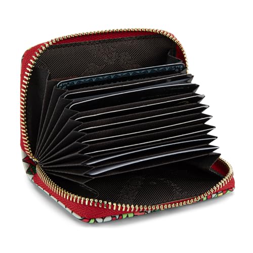 Image of Montana West Small Wallets Compact Women's Card Holder Zipper Around Soft Gift Card Holders for Women