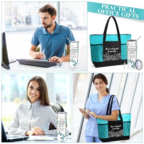 Set de regalo 2 piezas Buryeah vaso y bolso tote verde miniatura 5