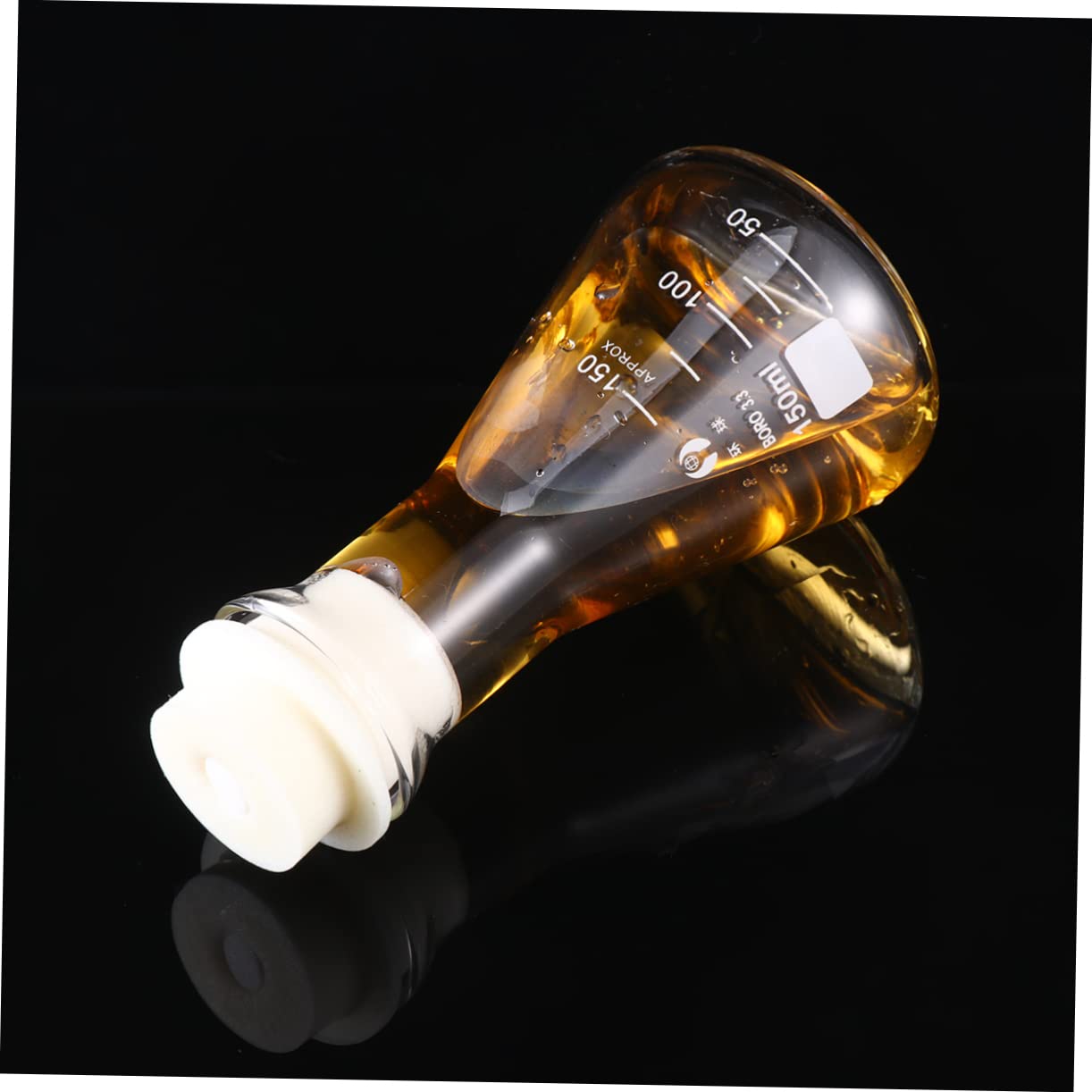 Beuta Erlenmeyer In Vetro Borosilicato 250 Ml – Per Laboratorio, Cucina O Esperimenti, Base Larga E Stabile