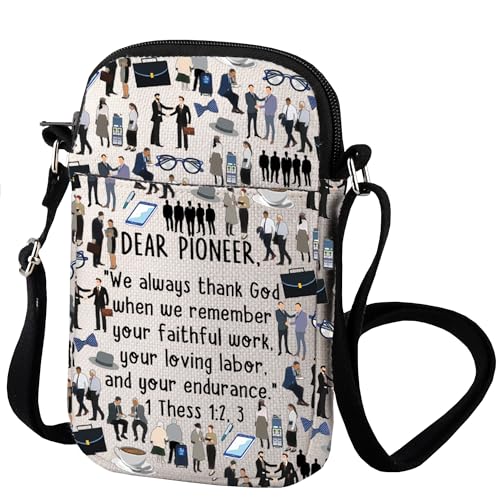Pioneer Gifts JW Bag JW Pioneers Crossbody Bag Elder Thank You Gift Pioneers Life Precursores Pioner Pride - Main Image