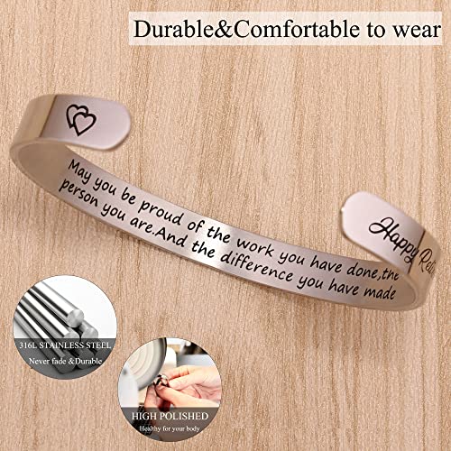 Btysun Bracelets for Women Mothers Day Bracelet Gifts from Daughter Inspirational Gifts for Women Graduation Gifts for Her Motivational Birthday Cuff Bangle Friendship Personalized Mantra Jewelry…
