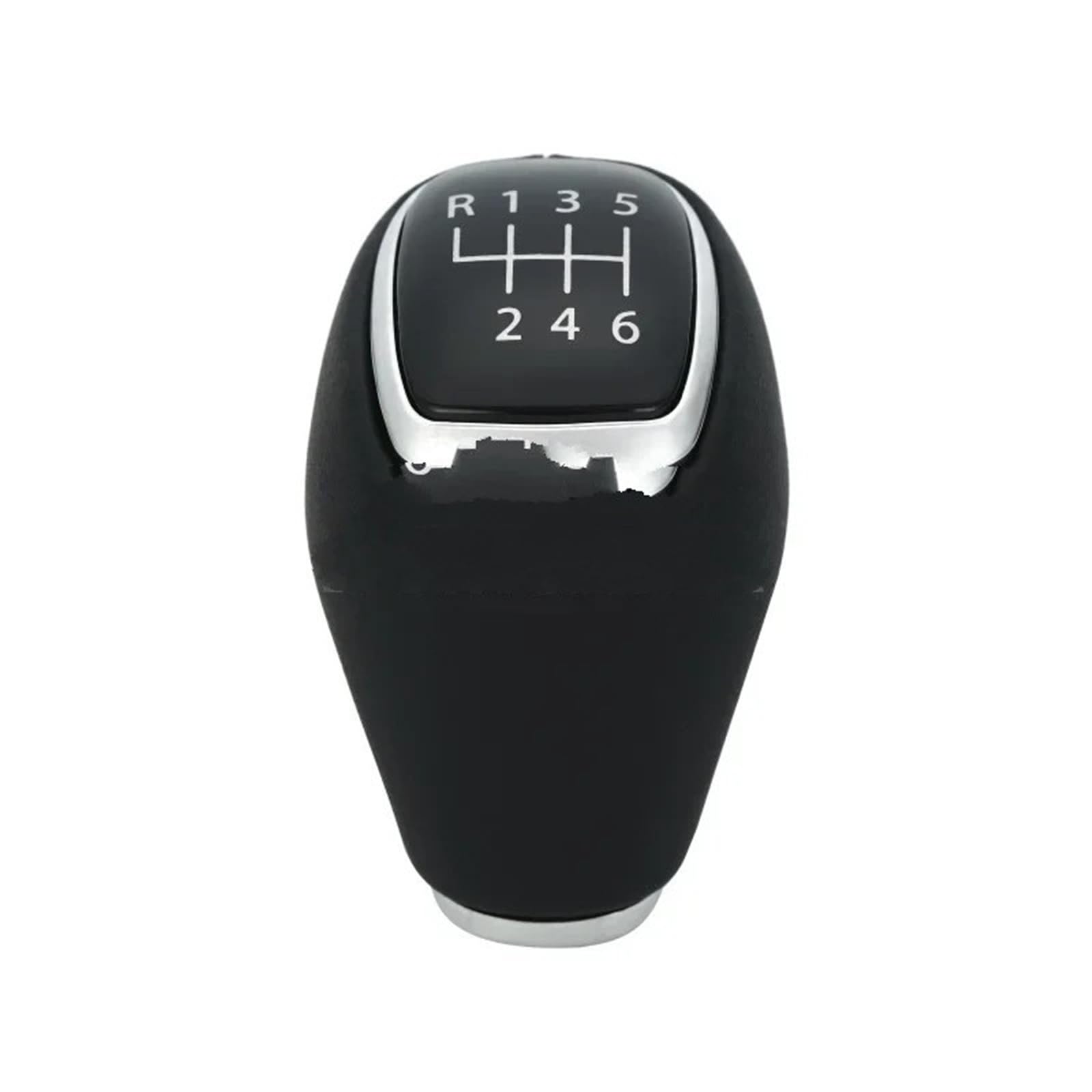 XZCVTYW Car Shifter Adapter PU 6-Speed Gear Shift Knob for Hyundai for Tucson TL I30 I20 Getz Venue Elantra AD Accent Verna 43711-F2300TRY Car Accessories(6 Speed Matt)