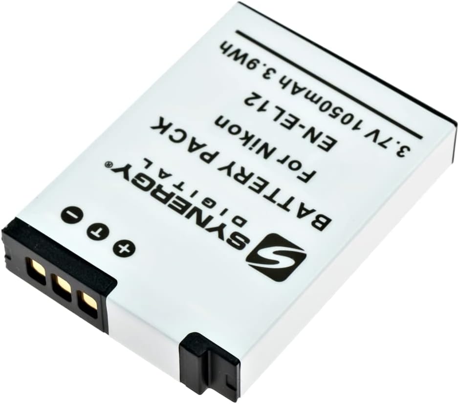 Synergy Digital Camera Battery, Compatible with Nikon