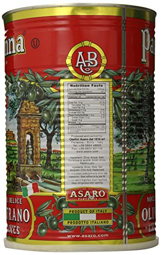 Partanna Premium Select Castelvetrano Whole Olives - 5.5 lbs, Buttery