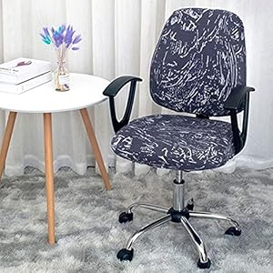 Stoel bedekking Office Stoel Cover Splitsen Stoelbekleding Computer Bureaustoel Hoes High Stretch Roterende Chair Covers…