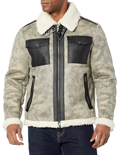 Image of Tommy Hilfiger Men's Tommy Hilfiger Men's Faux Shearling 2-pocket Aviator