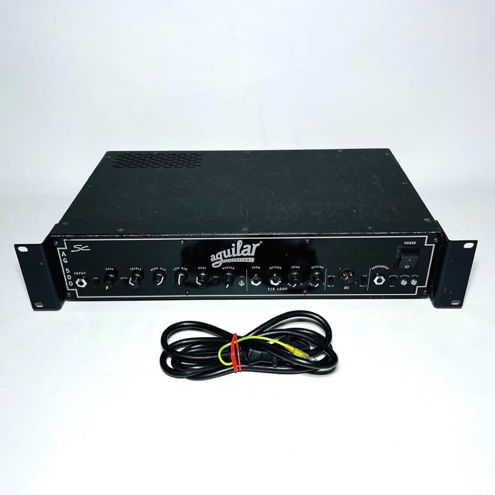 aguilar ag 500 sc ベース　アンプ　ヘッド Aguilar AG 500 SC Bass Amplifier Head - What To Know & Where